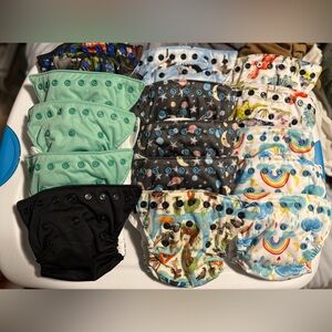 Thirsties AIO **NEWBORN** cloth diapers